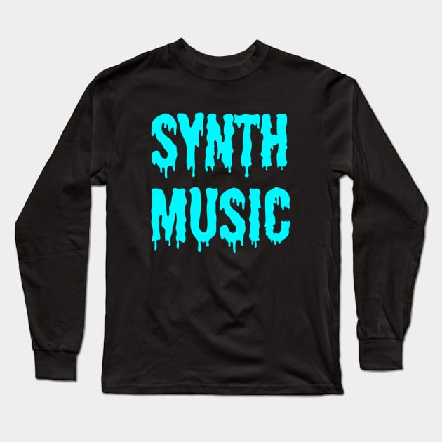 Synth Music #3 Long Sleeve T-Shirt by AlexisBrown1996